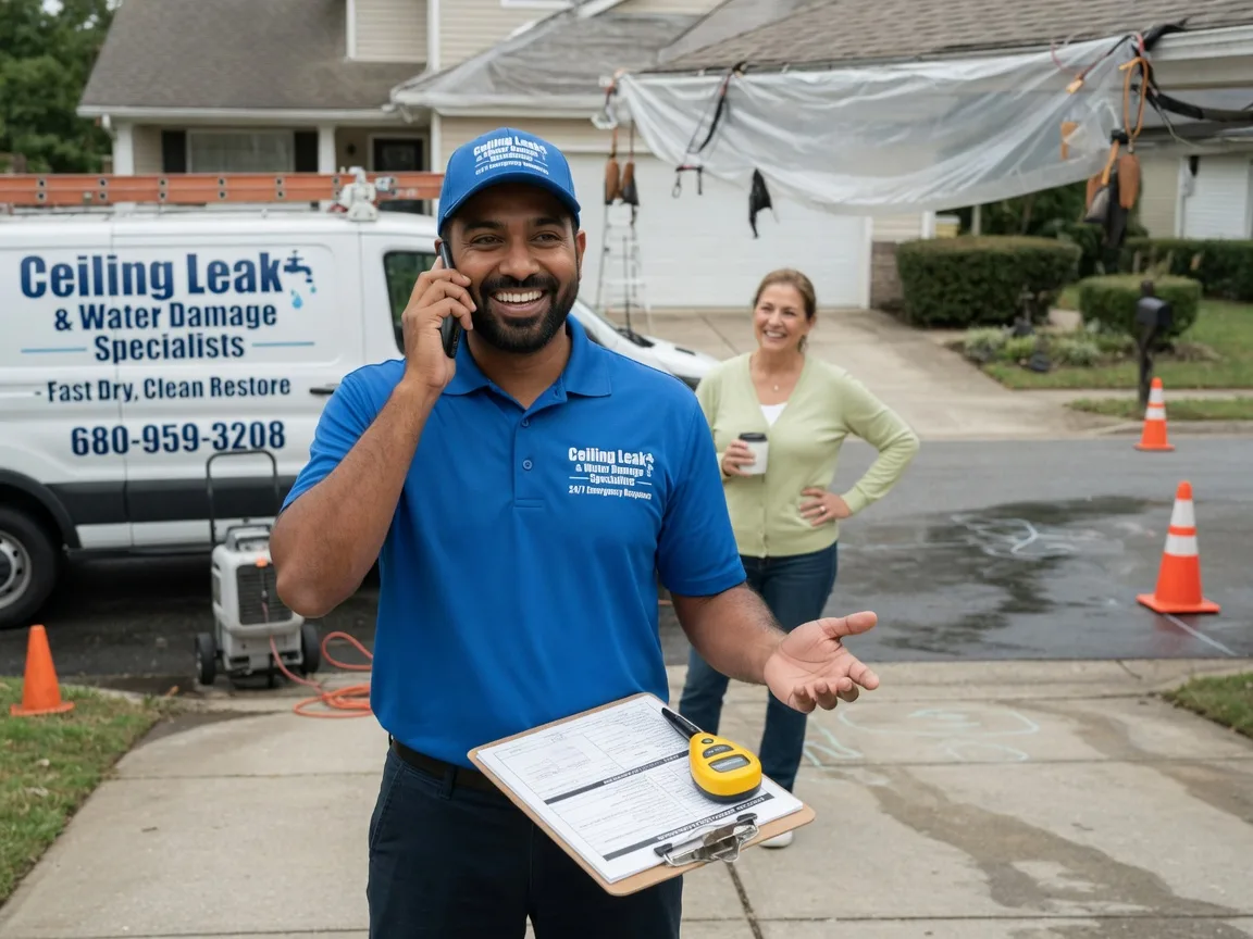 Ceiling Leak Cleanup White Cloud, KS FAQs